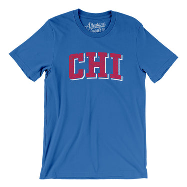 Chi Varsity Men/Unisex T-Shirt-Allegiant Goods Co. Vintage Sports Apparel