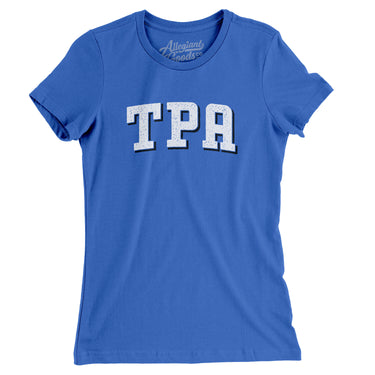 TPA Varsity Women's T-Shirt-Allegiant Goods Co. Vintage Sports Apparel