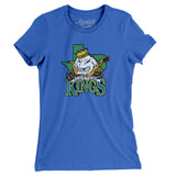 Lubbock Cotton Kings Women's T-Shirt-Allegiant Goods Co. Vintage Sports Apparel