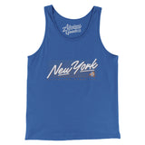 New York Retro Men/Unisex Tank Top-Allegiant Goods Co. Vintage Sports Apparel