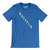 Buffalo Hockey Jersey Men/Unisex T-Shirt-True Royal-Allegiant Goods Co. Vintage Sports Apparel