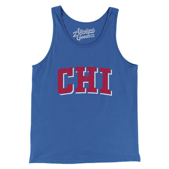 Chi Varsity Men/Unisex Tank Top-Allegiant Goods Co. Vintage Sports Apparel