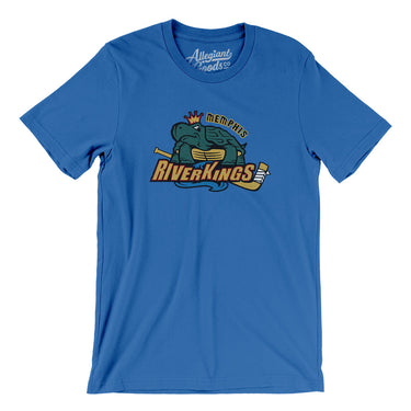 Memphis Riverkings Men/Unisex T-Shirt-Allegiant Goods Co. Vintage Sports Apparel