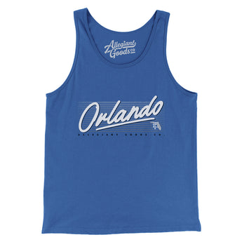 Orlando Retro Men/Unisex Tank Top-Allegiant Goods Co. Vintage Sports Apparel