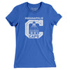 Indianapolis Caps Women's T-Shirt-True Royal-Allegiant Goods Co. Vintage Sports Apparel