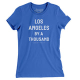 Los Angeles Baseball By A Thousand Women's T-Shirt-Allegiant Goods Co. Vintage Sports Apparel