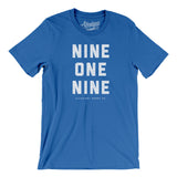 Raliegh 919 Men/Unisex T-Shirt-True Royal-Allegiant Goods Co. Vintage Sports Apparel