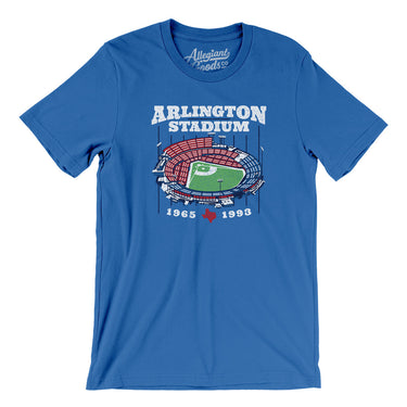 Arlington Stadium Men/Unisex T-Shirt-Allegiant Goods Co. Vintage Sports Apparel