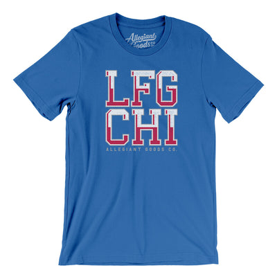 Lfg Chi Men/Unisex T-Shirt-True Royal-Allegiant Goods Co. Vintage Sports Apparel