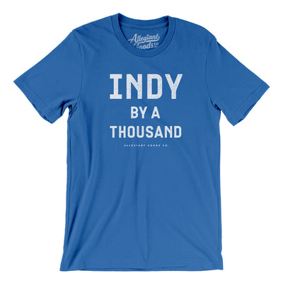 Indy By A Thousand Men/Unisex T-Shirt-True Royal-Allegiant Goods Co. Vintage Sports Apparel