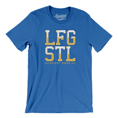 Lfg Stl Men/Unisex T-Shirt-True Royal-Allegiant Goods Co. Vintage Sports Apparel