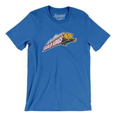 Colorado Gold Kings Men/Unisex T-Shirt-True Royal-Allegiant Goods Co. Vintage Sports Apparel