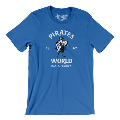 Pirates World Amusement Park Men/Unisex T-Shirt-True Royal-Allegiant Goods Co. Vintage Sports Apparel