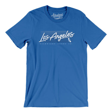 Los Angeles Retro Men/Unisex T-Shirt-Allegiant Goods Co. Vintage Sports Apparel