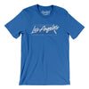 Los Angeles Retro Men/Unisex T-Shirt-True Royal-Allegiant Goods Co. Vintage Sports Apparel