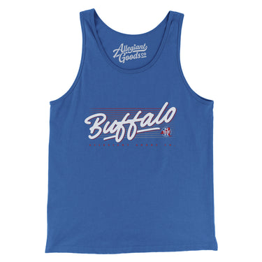 Buffalo Retro Men/Unisex Tank Top-Allegiant Goods Co. Vintage Sports Apparel