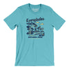 Everglades National Park Men/Unisex T-Shirt-Turquoise-Allegiant Goods Co. Vintage Sports Apparel