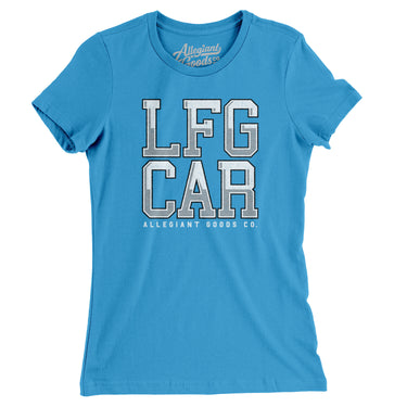Lfg Car Women's T-Shirt-Allegiant Goods Co. Vintage Sports Apparel