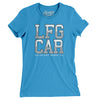 Lfg Car Women's T-Shirt-Turquoise-Allegiant Goods Co. Vintage Sports Apparel