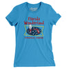 Florida Wonderland Women's T-Shirt-Turquoise-Allegiant Goods Co. Vintage Sports Apparel