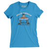 Jolly Cholly Funland Women's T-Shirt-Turquoise-Allegiant Goods Co. Vintage Sports Apparel