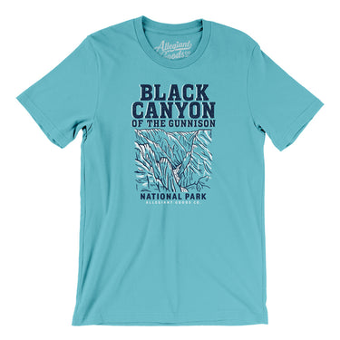 Black Canyon Of The Gunnison National Park Men/Unisex T-Shirt-Allegiant Goods Co. Vintage Sports Apparel