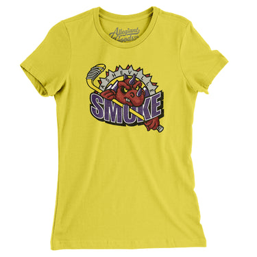 Asheville Smoke Women's T-Shirt-Allegiant Goods Co. Vintage Sports Apparel