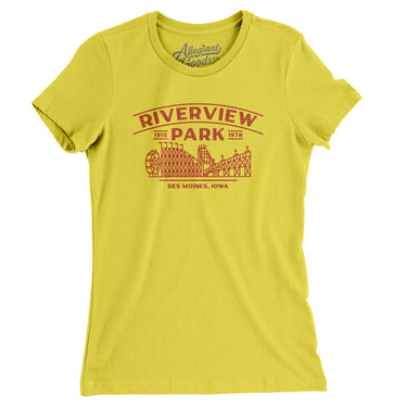 Riverview Park Women's T-Shirt-Allegiant Goods Co. Vintage Sports Apparel