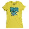 Mohawk Valley Prowlers Women's T-Shirt-Vibrant Yellow-Allegiant Goods Co. Vintage Sports Apparel