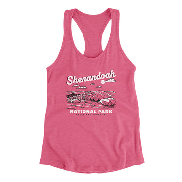 Shenandoah National Park Women's Racerback Tank-Allegiant Goods Co. Vintage Sports Apparel