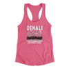 Denali National Park Women's Racerback Tank-Vintage Pink-Allegiant Goods Co. Vintage Sports Apparel