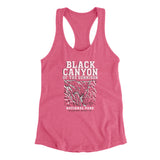 Black Canyon Of The Gunnison National Park Women's Racerback Tank-Vintage Pink-Allegiant Goods Co. Vintage Sports Apparel