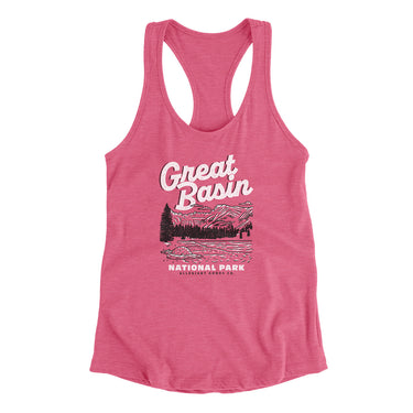 Great Basin National Park Women's Racerback Tank-Allegiant Goods Co. Vintage Sports Apparel