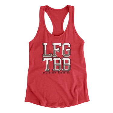 Lfg Tbb Women's Racerback Tank-Allegiant Goods Co. Vintage Sports Apparel