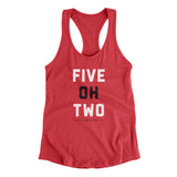 Lousiville 502 Women's Racerback Tank-Allegiant Goods Co. Vintage Sports Apparel