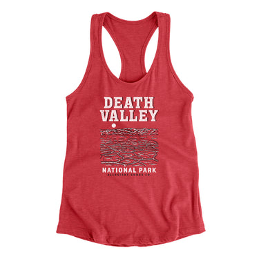 Death Valley National Park Women's Racerback Tank-Allegiant Goods Co. Vintage Sports Apparel