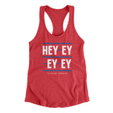 Hey-Ey-Ey-Ey Women's Racerback Tank-Allegiant Goods Co. Vintage Sports Apparel