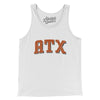 Atx Varsity Men/Unisex Tank Top-White-Allegiant Goods Co. Vintage Sports Apparel