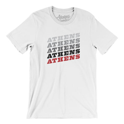 Athens Vintage Repeat Men/Unisex T-Shirt-White-Allegiant Goods Co. Vintage Sports Apparel