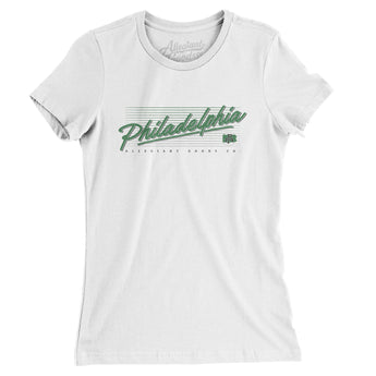 Philadelphia Retro Women's T-Shirt-Allegiant Goods Co. Vintage Sports Apparel