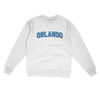 Orlando Varsity Midweight Crewneck Sweatshirt-White-Allegiant Goods Co. Vintage Sports Apparel
