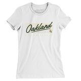 Oakland Retro Women's T-Shirt-Allegiant Goods Co. Vintage Sports Apparel