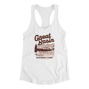 Great Basin National Park Women's Racerback Tank-Allegiant Goods Co. Vintage Sports Apparel