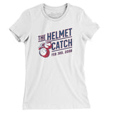 The Helmet Catch Women's T-Shirt-Allegiant Goods Co. Vintage Sports Apparel