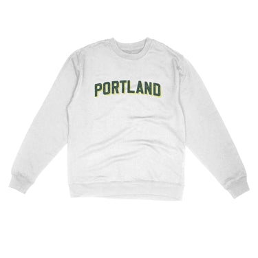 Portland Varsity Midweight Crewneck Sweatshirt-Allegiant Goods Co. Vintage Sports Apparel