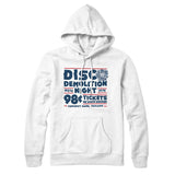 Disco Demolition Night Hoodie-Allegiant Goods Co. Vintage Sports Apparel