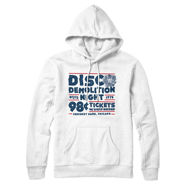 Disco Demolition Night Hoodie-Allegiant Goods Co. Vintage Sports Apparel