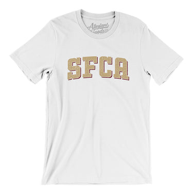 Sfca Varsity Men/Unisex T-Shirt-Allegiant Goods Co. Vintage Sports Apparel