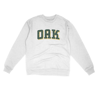 Oak Varsity Midweight Crewneck Sweatshirt-Allegiant Goods Co. Vintage Sports Apparel