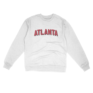 Atlanta Varsity Midweight Crewneck Sweatshirt-Allegiant Goods Co. Vintage Sports Apparel